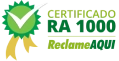 Certificado RA1000 do Reclame Aqui