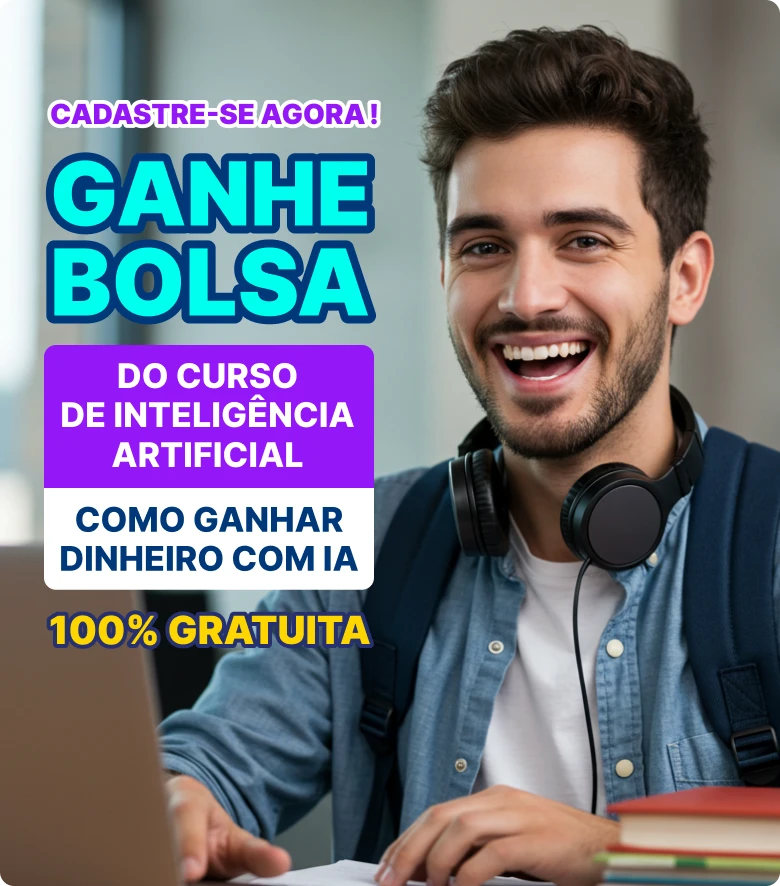 Ganhe uma bolsa para um curso de IA 100% gratuito